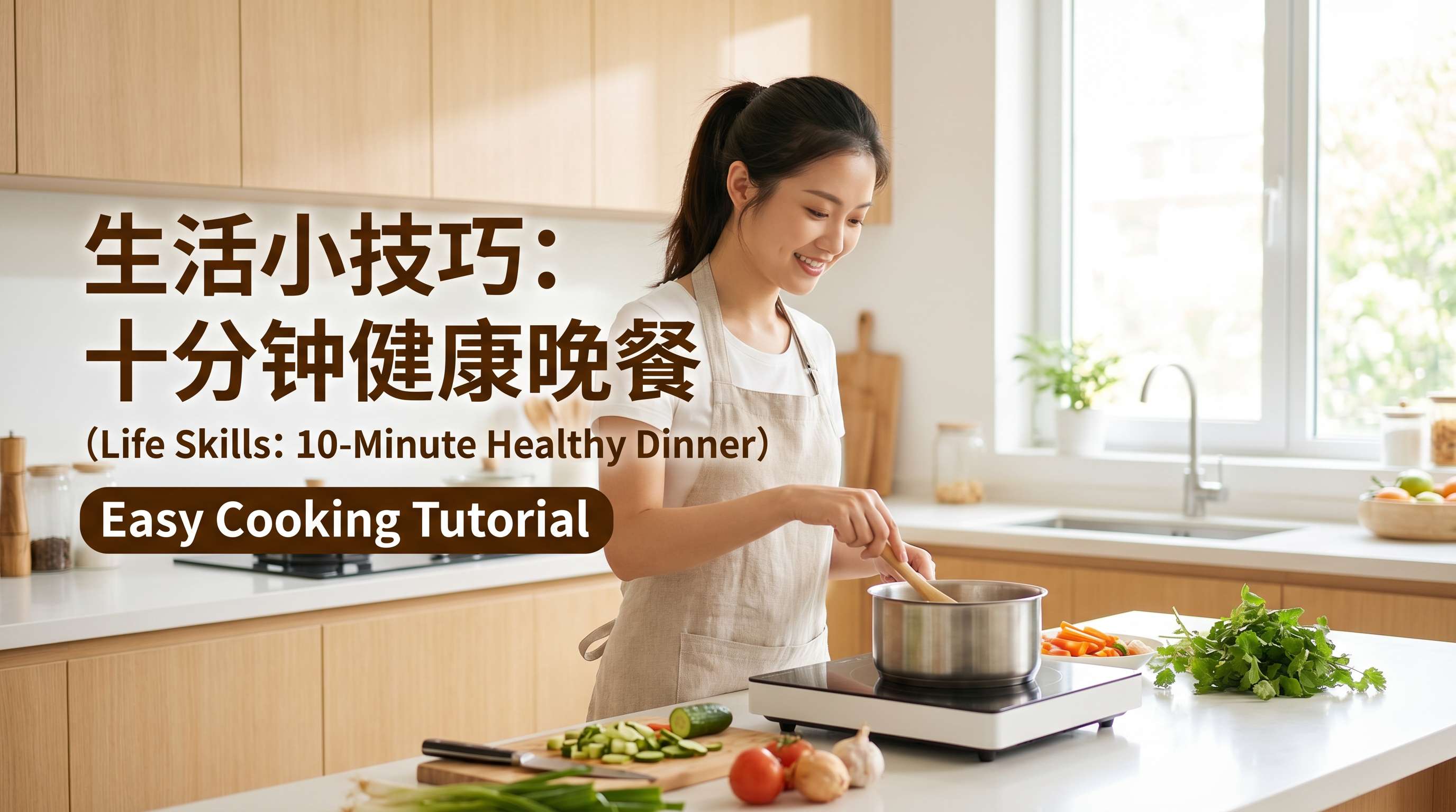 菠萝视频生活技能视频教程：十分钟健康晚餐烹饪教学，92th5x.cn
